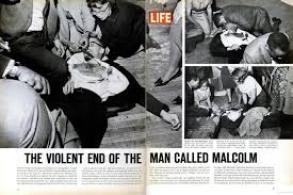 Malcolm X shot Life